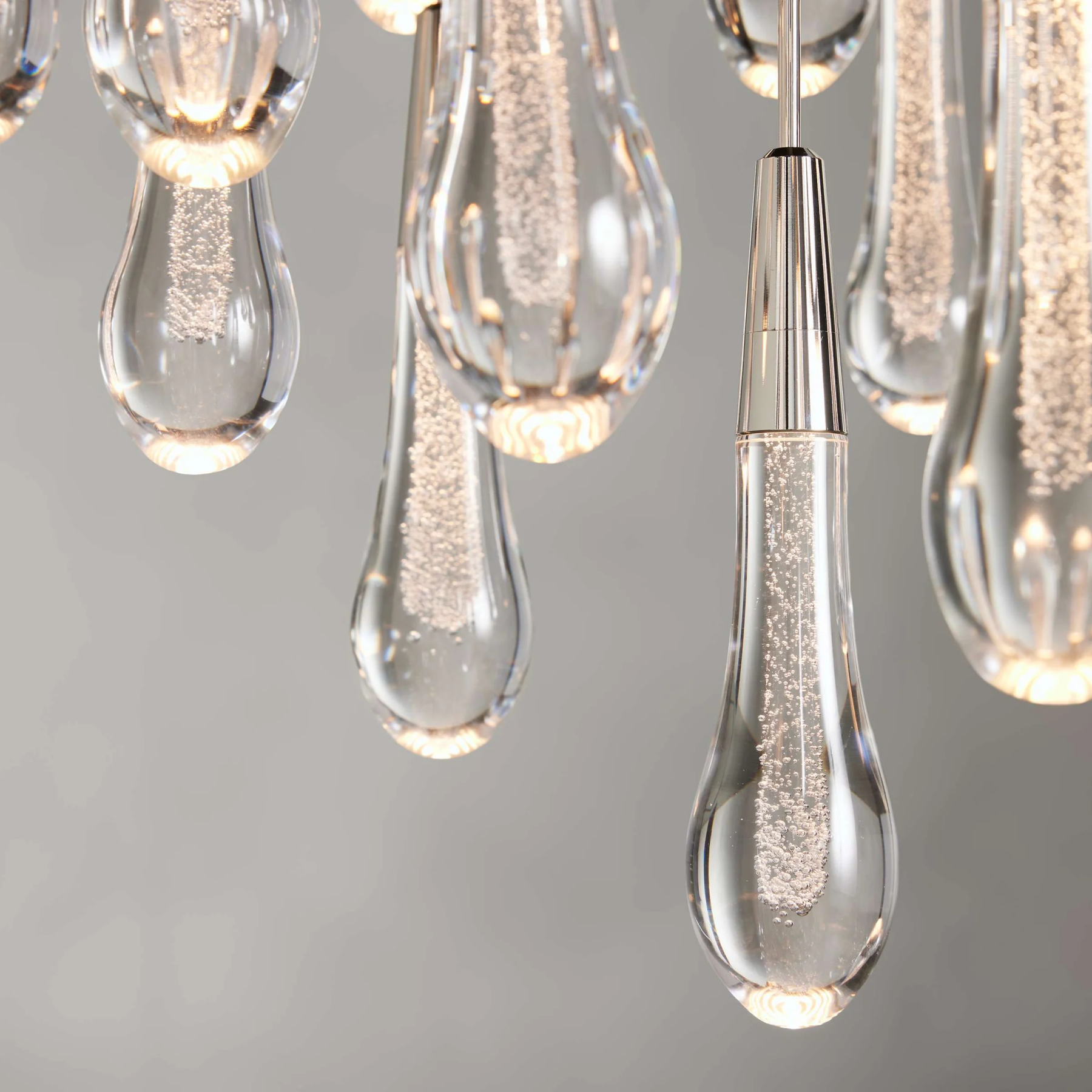 Solitaire Round Chandelier 17"W 24"W 36“W