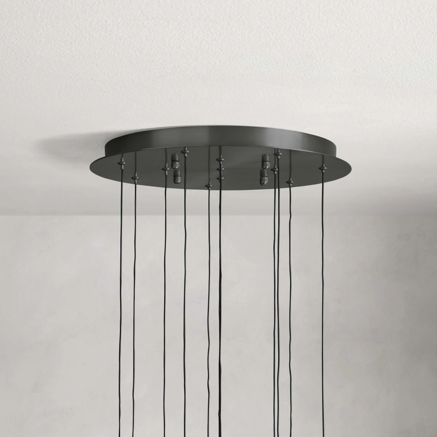 Solitaire Round Chandelier 17"W 24"W 36“W