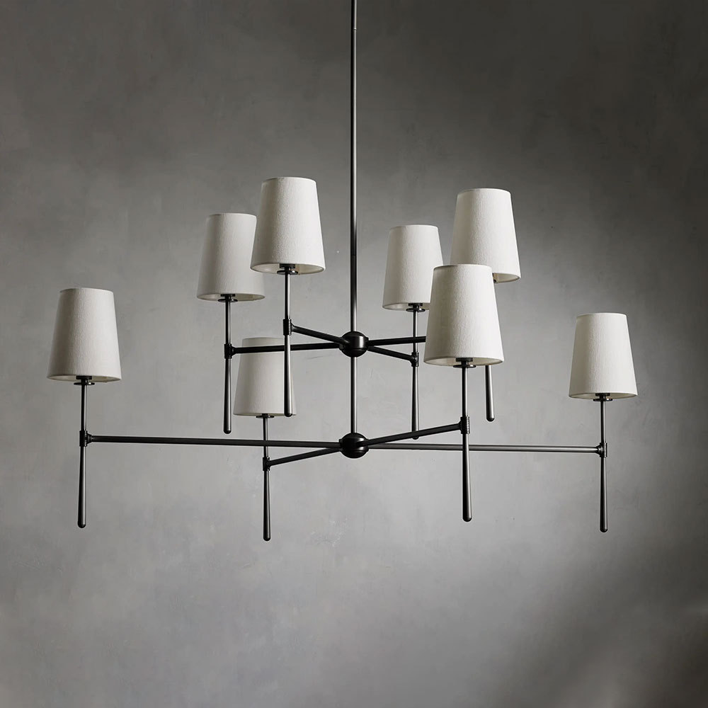 Rhodes 2-Tier Round Chandelier