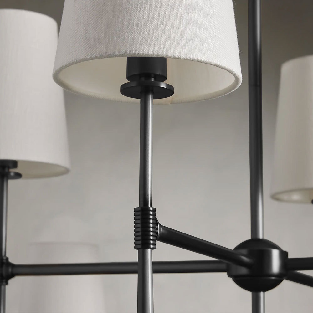 Rhodes 2-Tier Round Chandelier