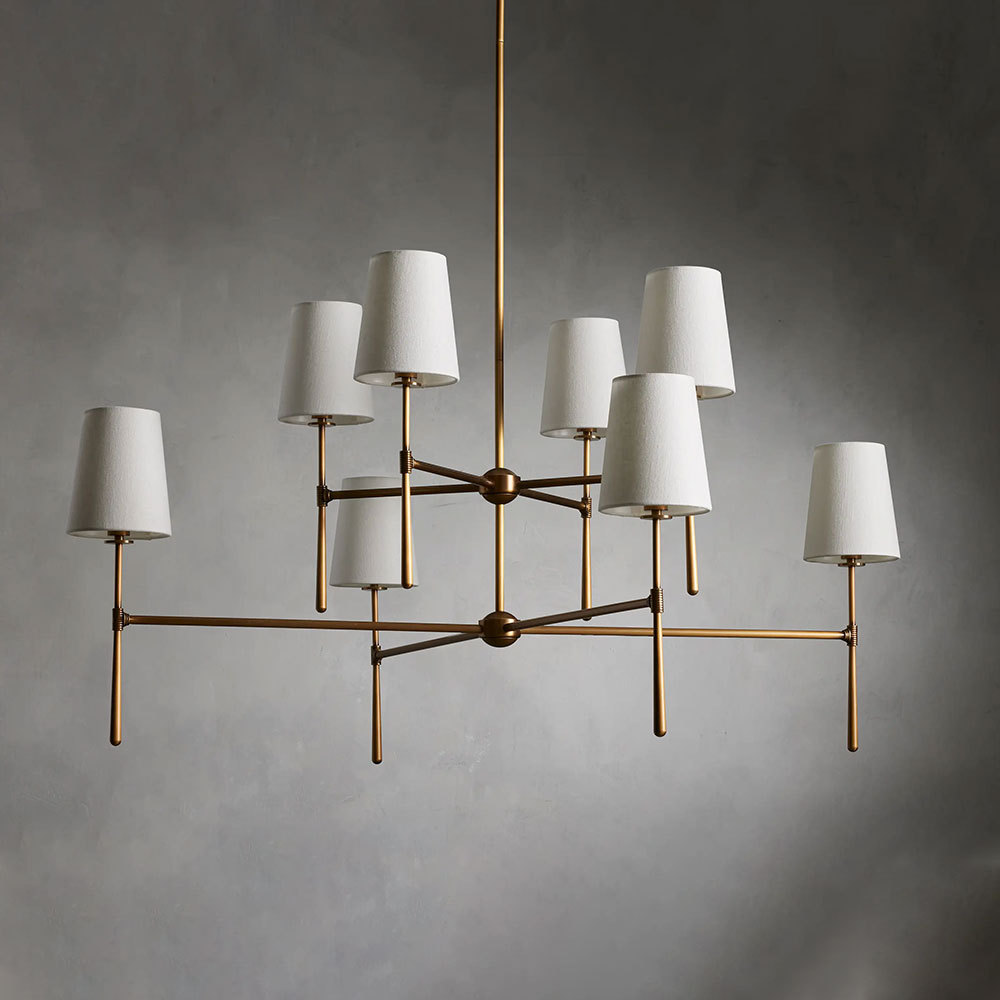 Rhodes 2-Tier Round Chandelier
