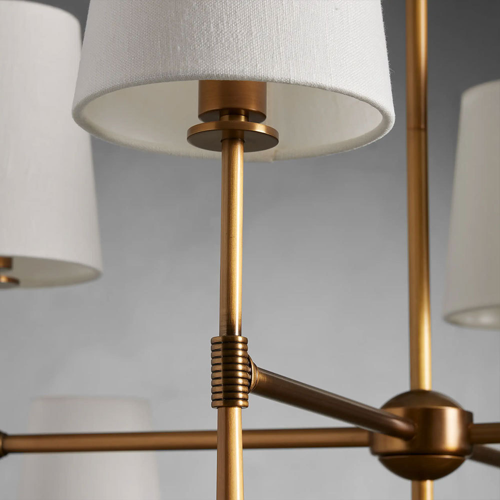 Rhodes 2-Tier Round Chandelier