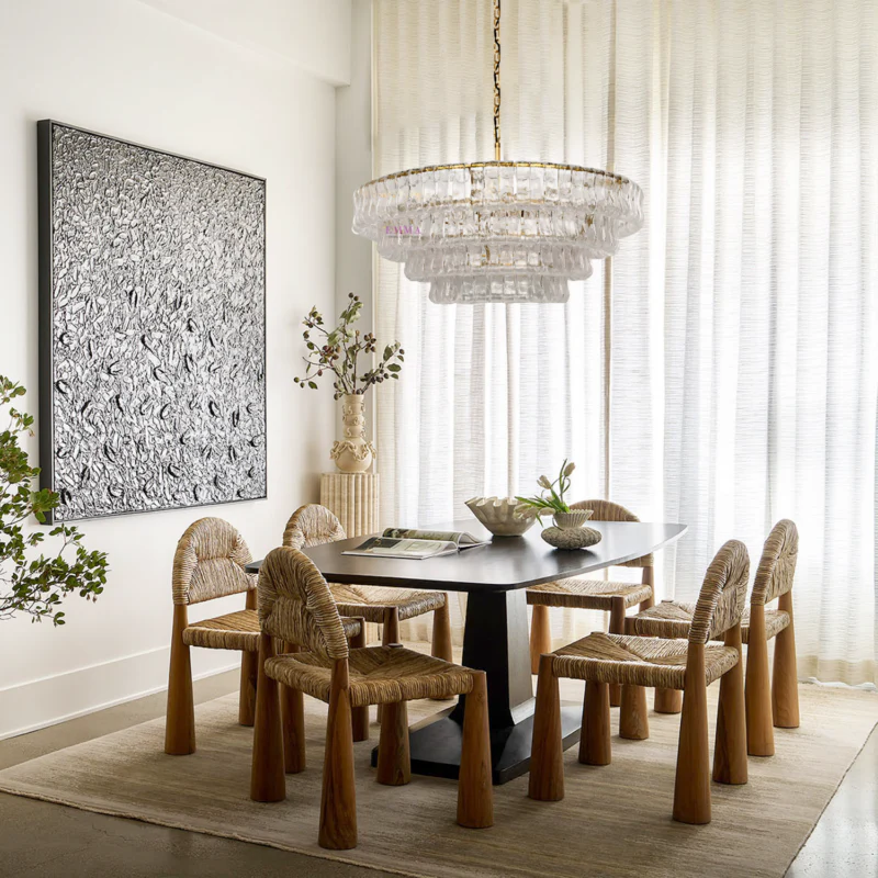 Ghiaccio 36" Round Chandelier