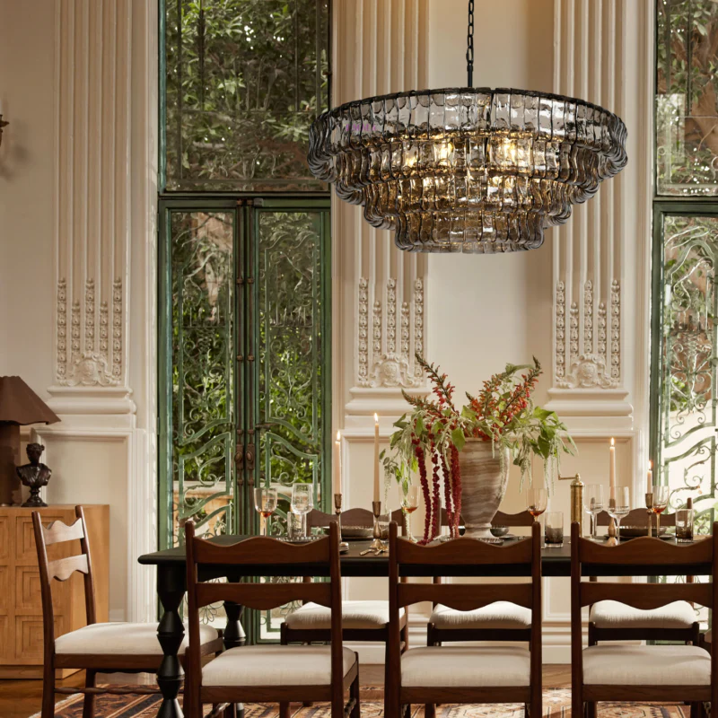 Ghiaccio 36" Round Chandelier