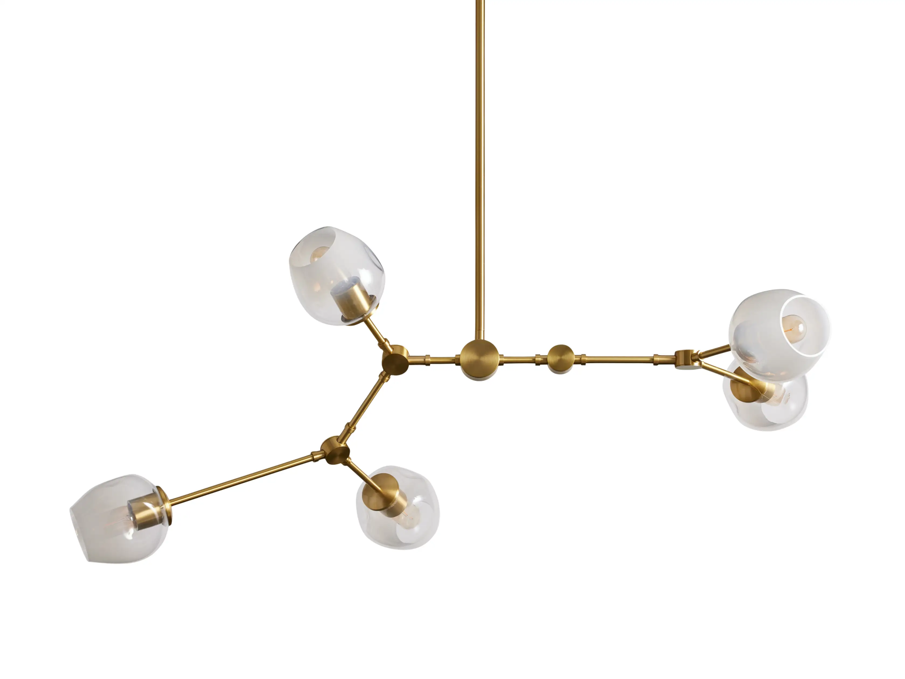 Noella Brass Chandelier