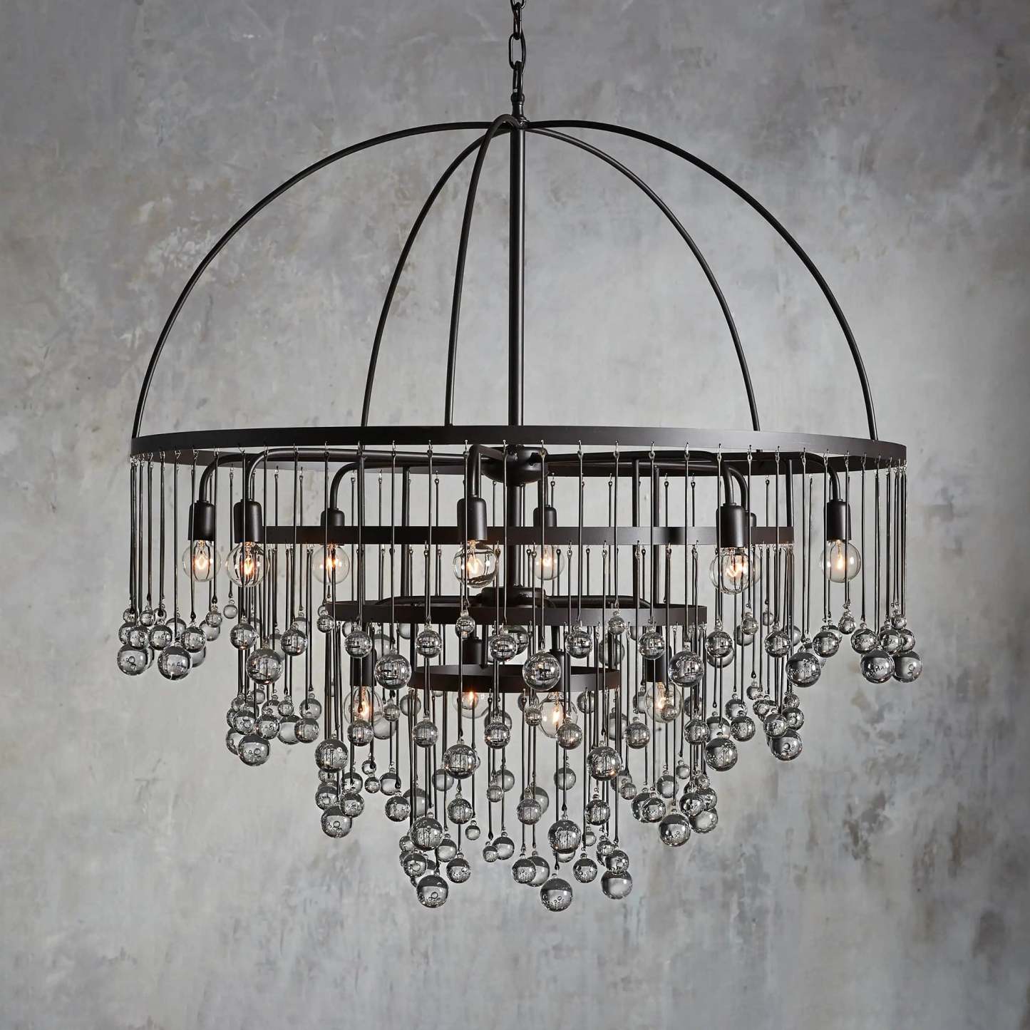 Customized Modern Aubrey 6 Tier Chandelier