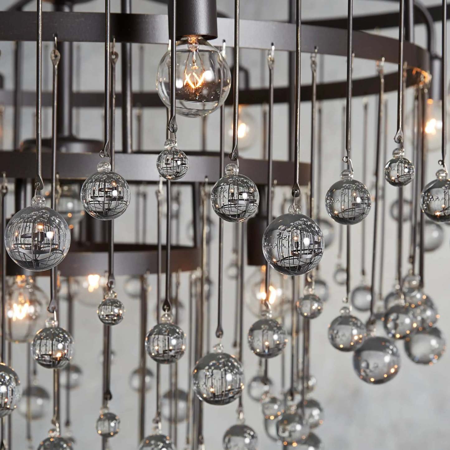 Customized Modern Aubrey 6 Tier Chandelier