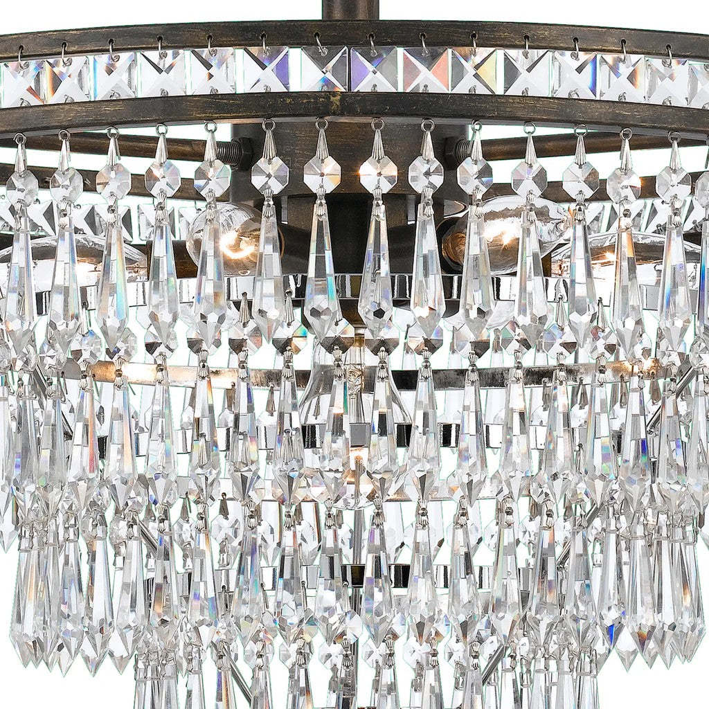 Mersor Flushmount Ceiling Light 20''D 7 Lights