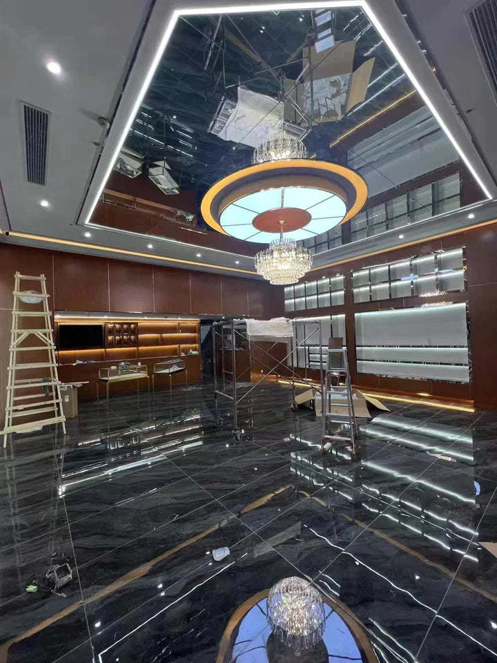 Light Luxury Smoky Gray Tiered Crystal Chandelier Suit for Living/ Dining Room/ Bedroom, shining ,luxury, art designer, delicate, K9, LED, modern, tiered,