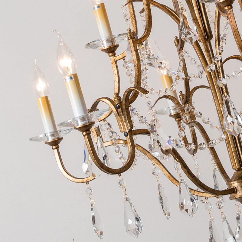 Caspian Vintage Candle Art Brass Chandelier For Living Room chandeliers for dining room,chandeliers for stairways,chandeliers for foyer,chandeliers for bedrooms,chandeliers for kitchen,chandeliers for living room Kevin Studio Inc