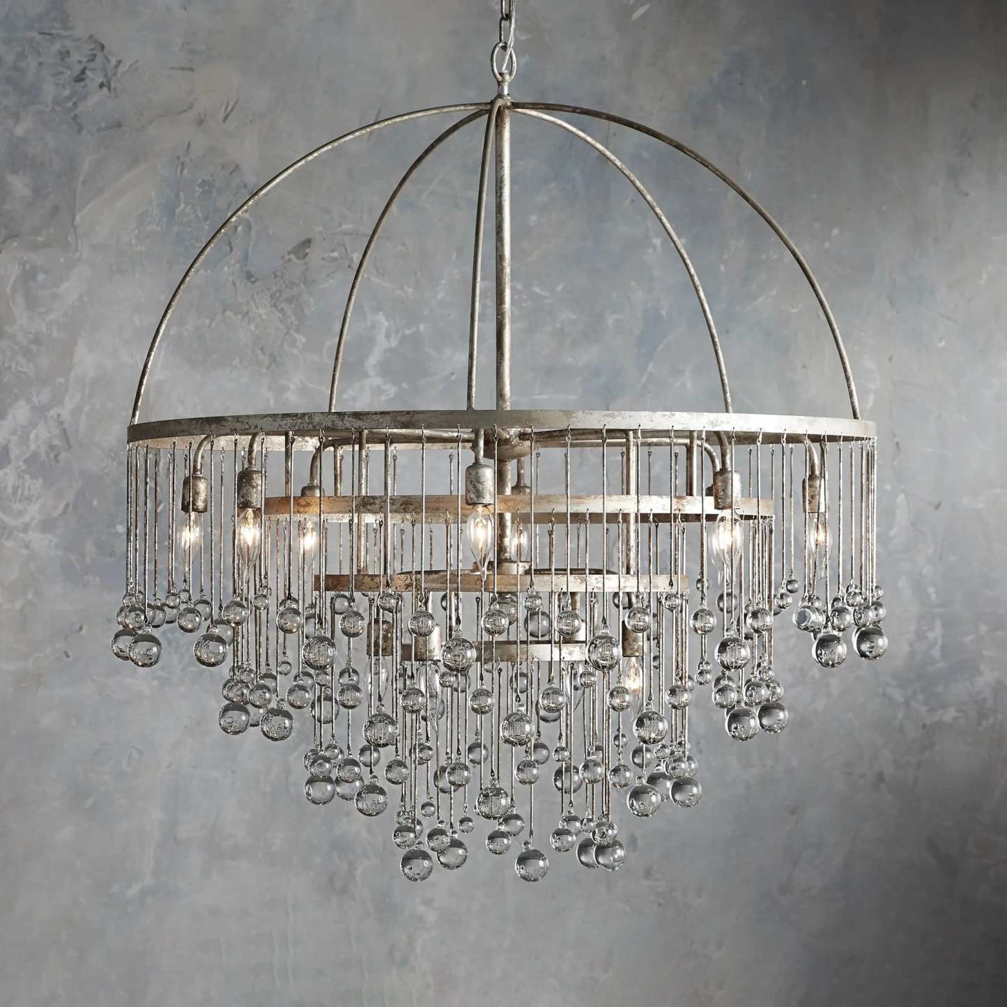 Customized Modern Aubrey 6 Tier Chandelier
