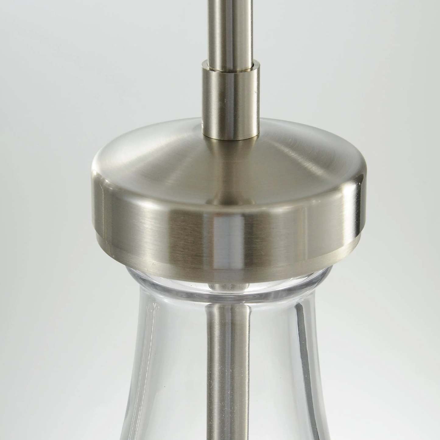 Modern Raindrop Round Chandelier 14" 5-Lights (rod)