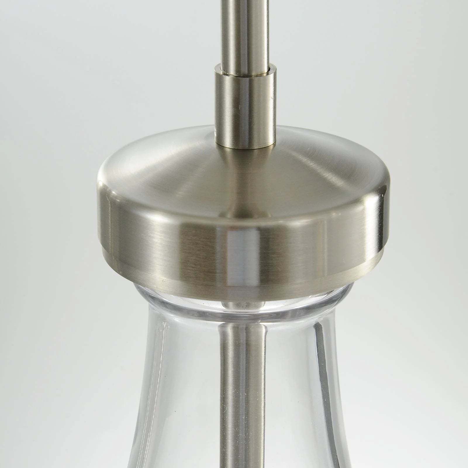 Modern Raindrop Round Chandelier 14" 5-Lights (rod)