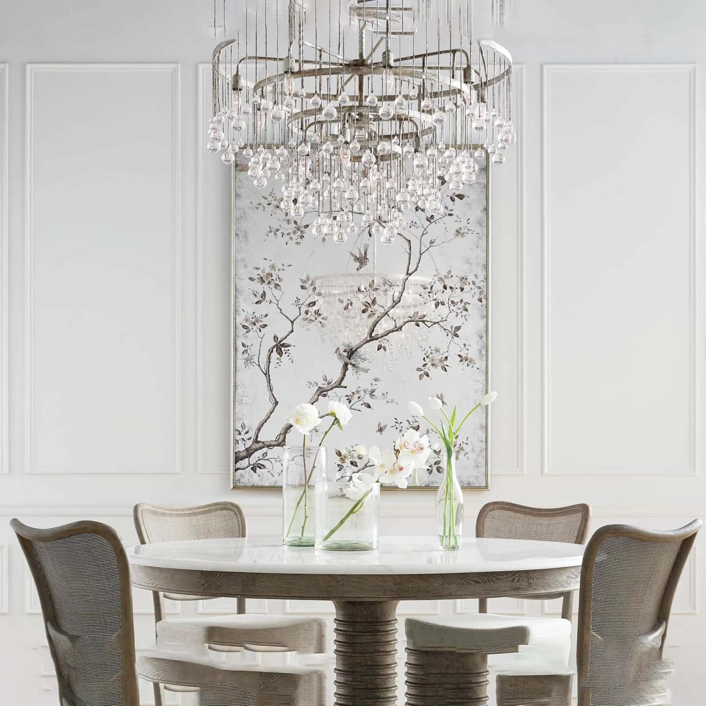 Customized Modern Aubrey 6 Tier Chandelier
