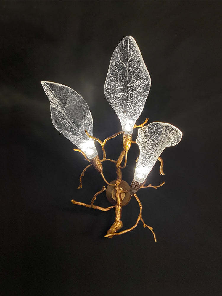 Contemporary Brass Wall Sconce Kevin Studio
