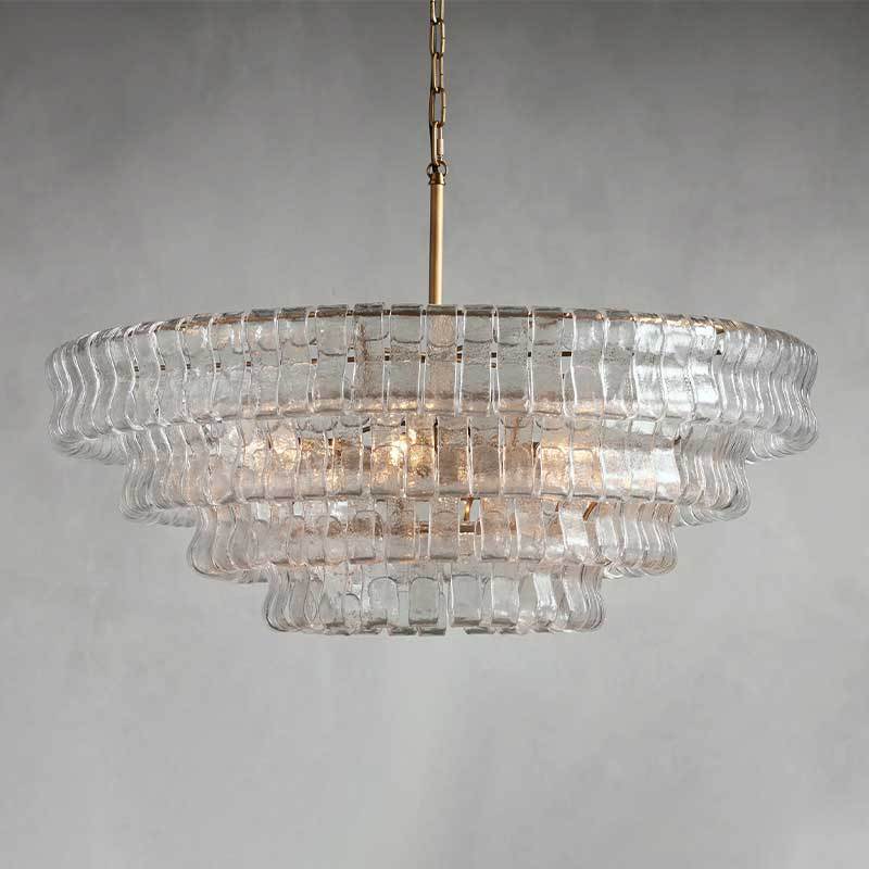 Ghiaccio 36" Round Chandelier
