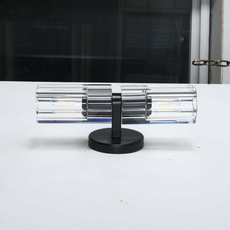 Beliy Modern Linear Crystal Wall Sconce