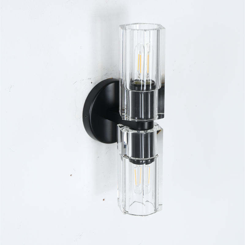 Beliy Modern Linear Crystal Wall Sconce