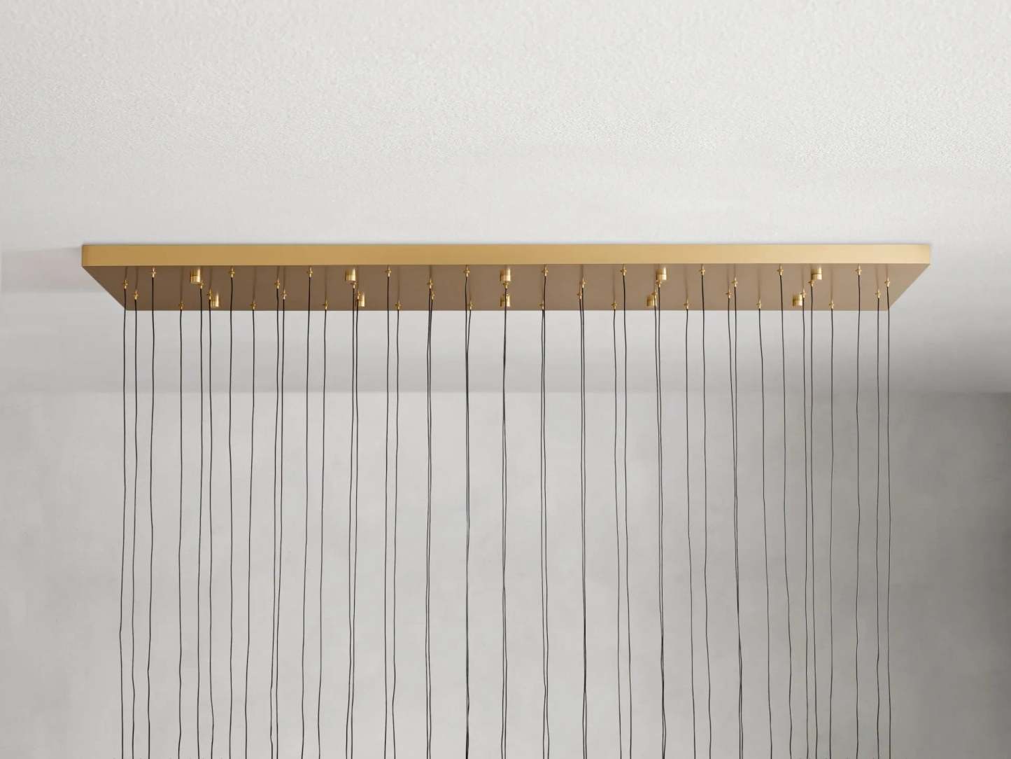 Soltaire Modern Glass Linear Chandelier 37'' 50'' 70''W 87"W 120"W Chandelier Kevin Studio Inc