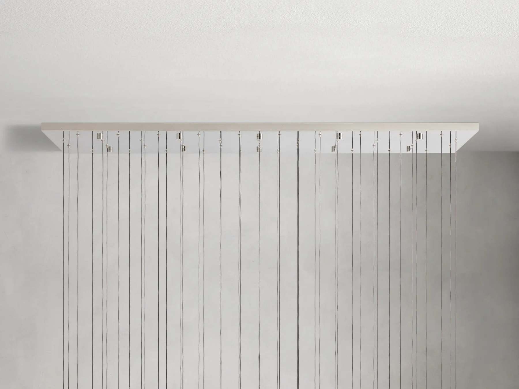Soltaire Modern Glass Linear Chandelier 37'' 50'' 70''W 87"W 120"W Chandelier Kevin Studio Inc