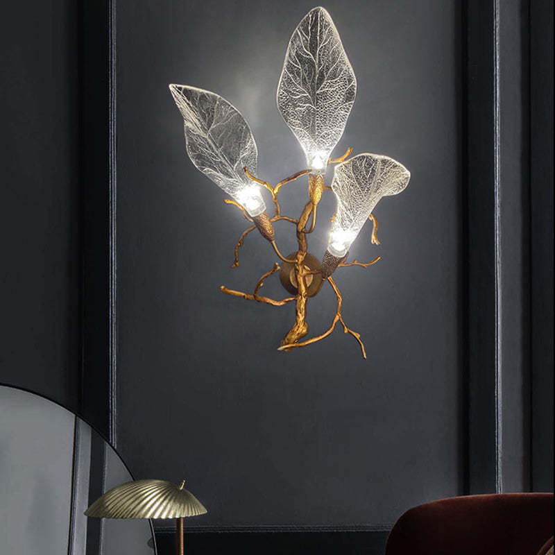 Contemporary Brass Wall Sconce Kevin Studio