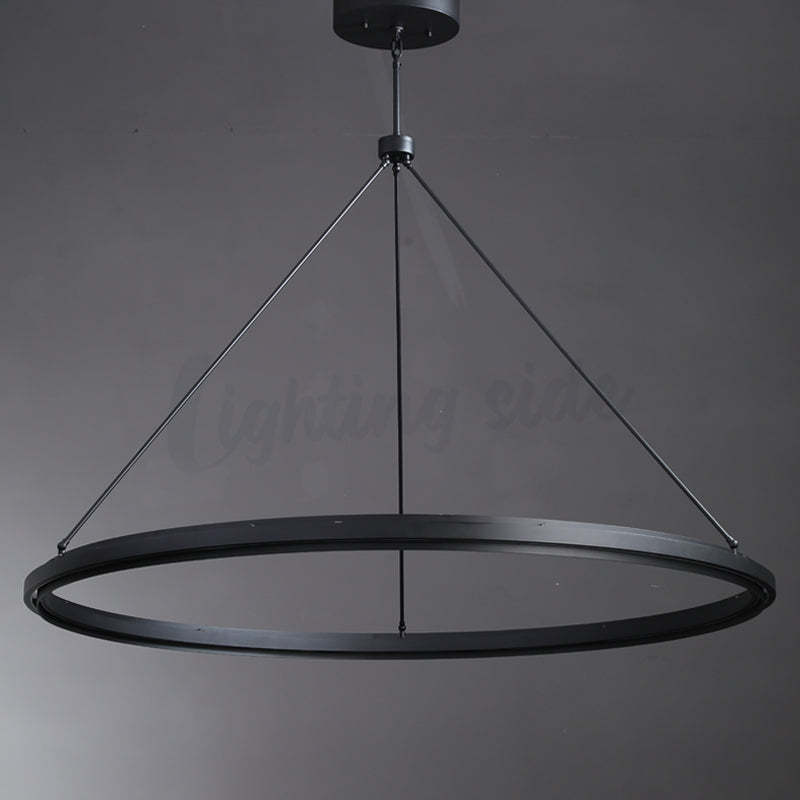 Alessia Retro American Vintage Iron Round Chandelier