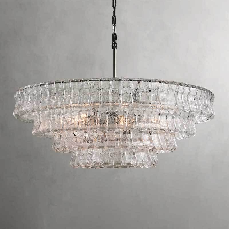 Ghiaccio 36" Round Chandelier