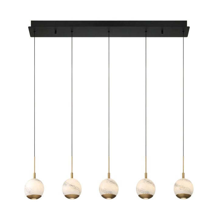 Kimma Lights Linear LED Chandelier