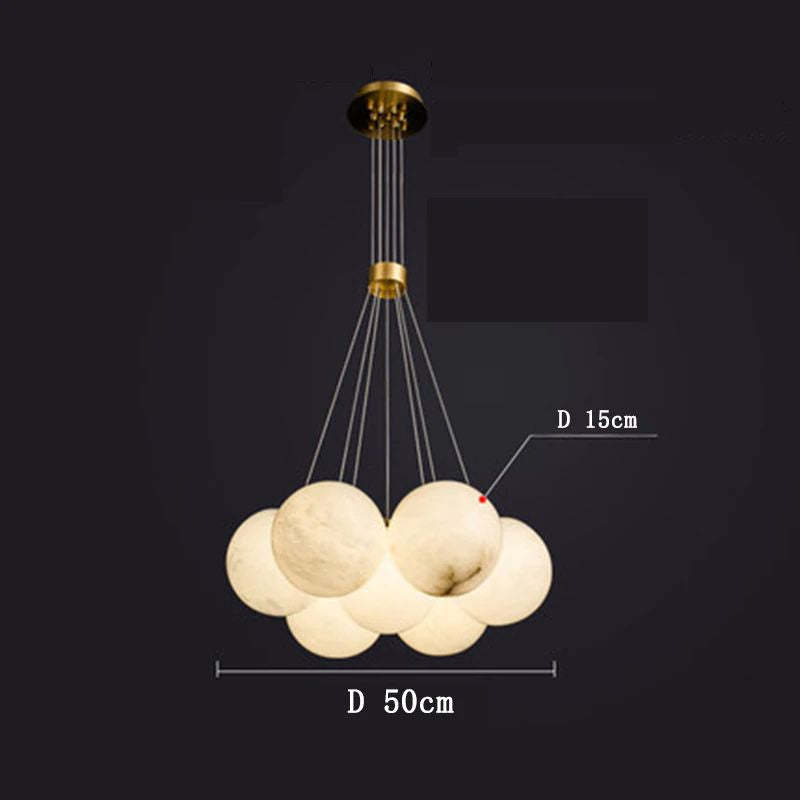 Alabaster Multi-lights Ceiling Pendant chandeliers for dining room,chandeliers for stairways,chandeliers for foyer,chandeliers for bedrooms,chandeliers for kitchen,chandeliers for living room Rbrights