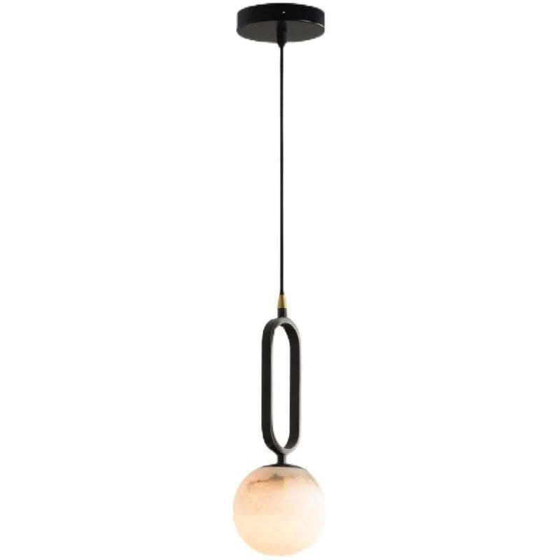 Alabaster Sphere Pendant Light 6"D Pendant for living room,Pendant for kitchen,Pendant for bathrooms,Pendant for bedrooms,Pendant for foyer,Pendant for stairways,Pendant for dining room Rbrights