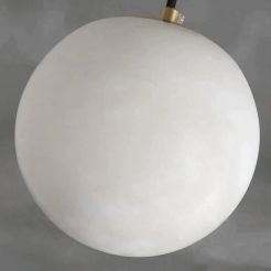 Alabaster Ball Pendant Light – Lightingside