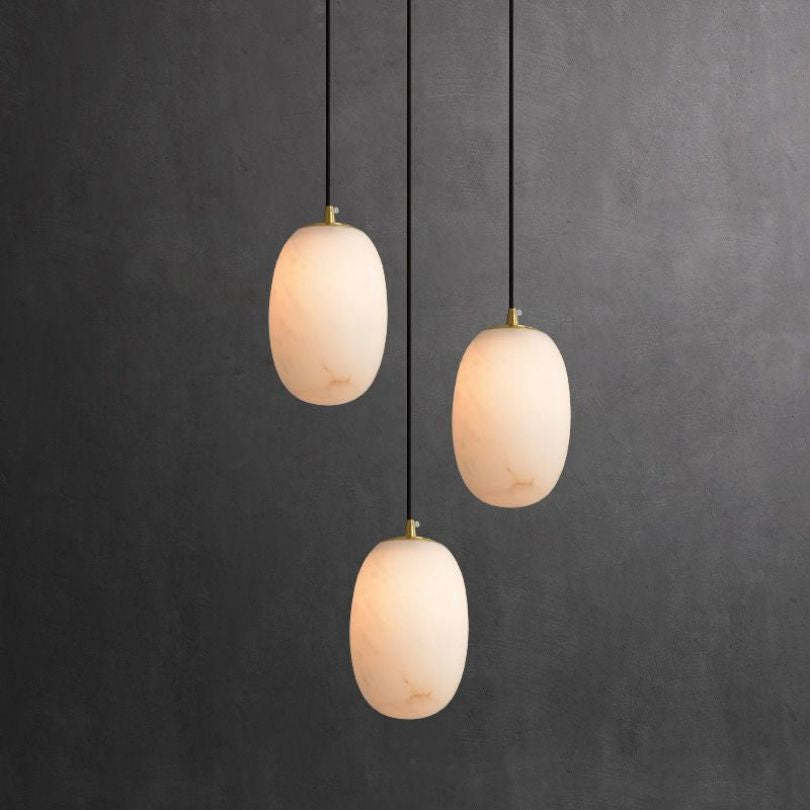 Alabaster Bedside Pendant Light 吊灯 rbrights Small