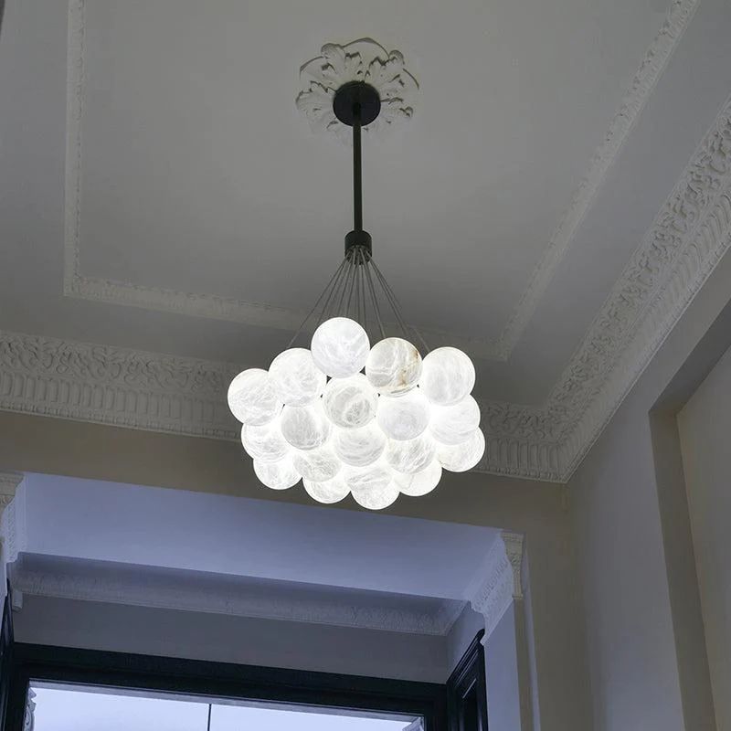 Alabaster Global Ceiling Pendant thebelacan
