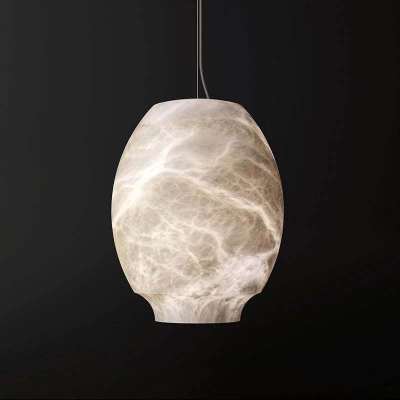 Alabaster Lantern Pendant rbrights Small