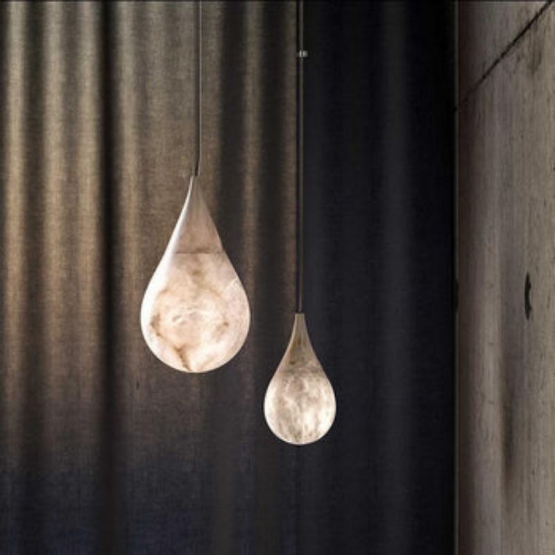 Alabaster Teardrop Pendant rbrights
