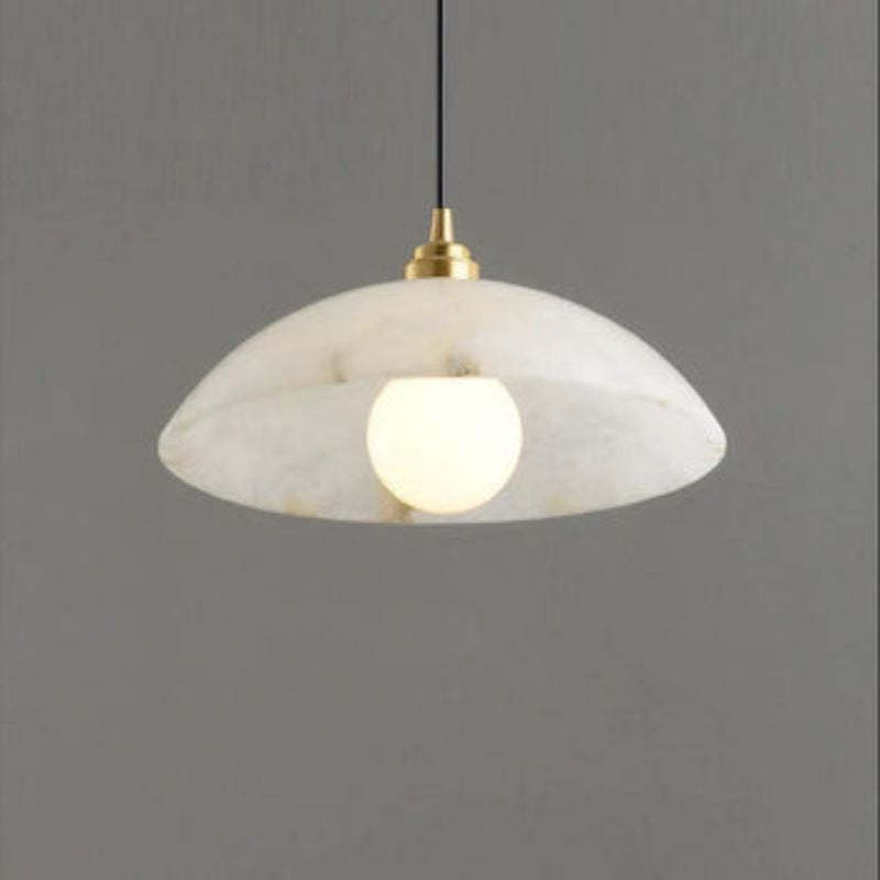 Alabaster Umbrella Pendant rbrights