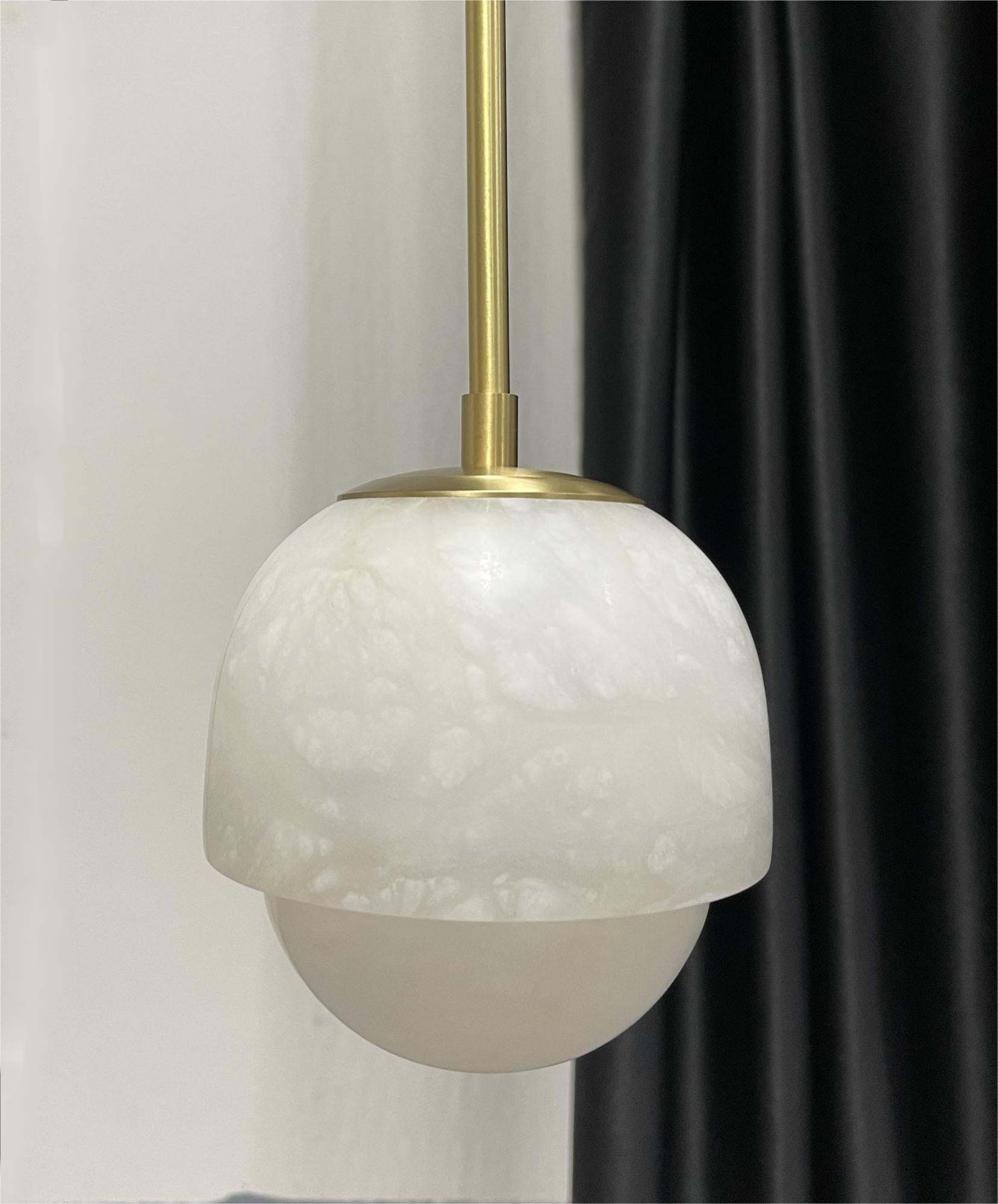 Alabaster Yoko Pendant rbrights