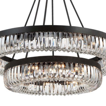 Alice 2-Tier 26 Light Chandelier 42"