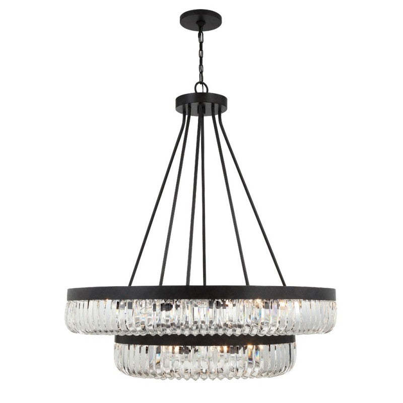 Alice 2-Tier 26 Light Chandelier 42"