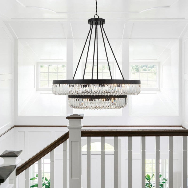 Alice 2-Tier 26 Light Chandelier 42"