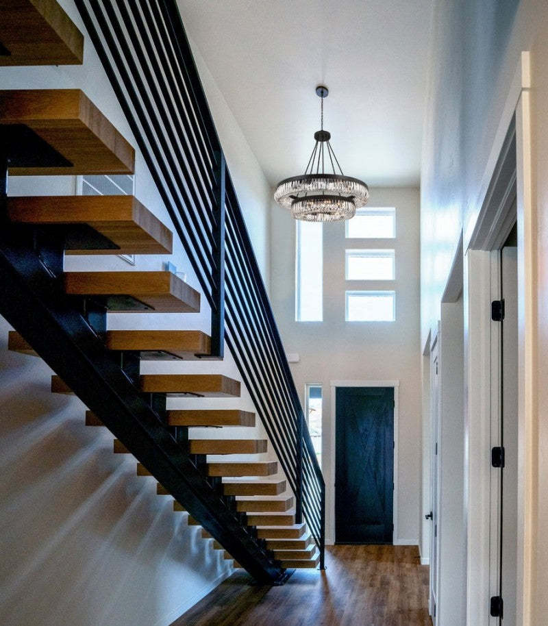 Alice 2-Tier 26 Light Chandelier 42"