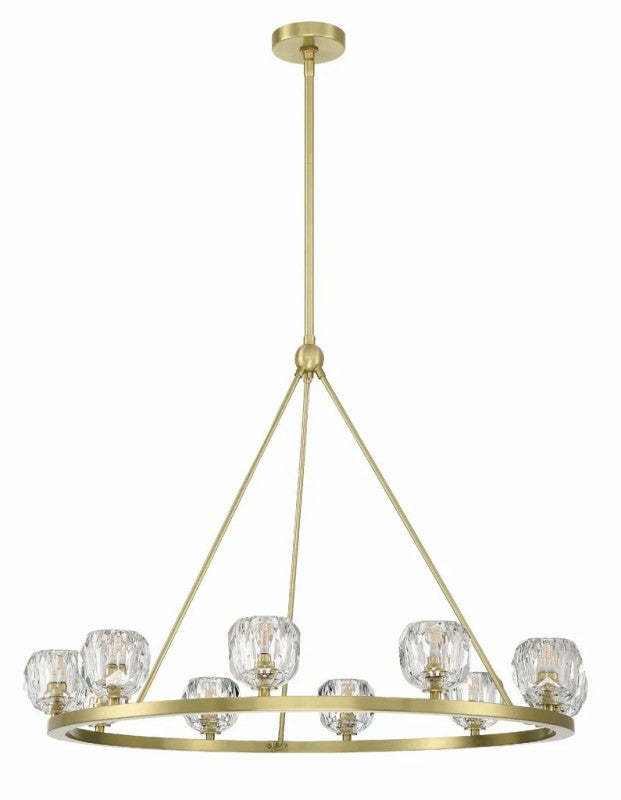 Agron 10 Light Crystal Chandelier