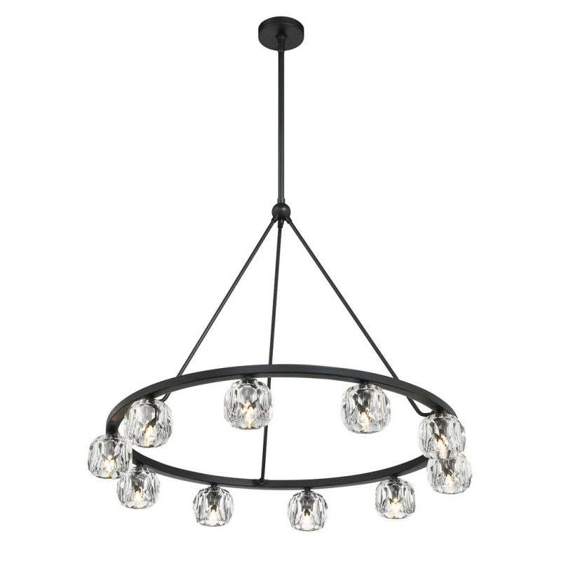 Agron 10 Light Crystal Chandelier