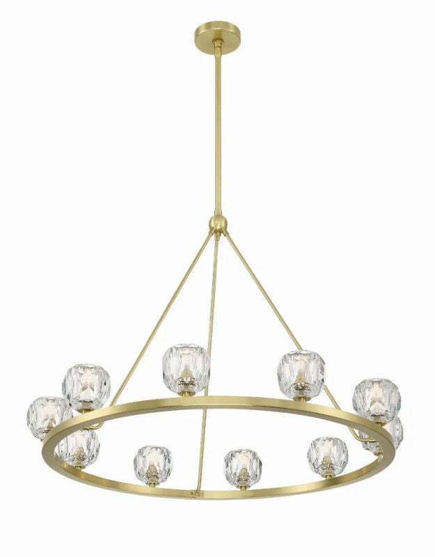 Agron 12 Light Crystal Chandelier