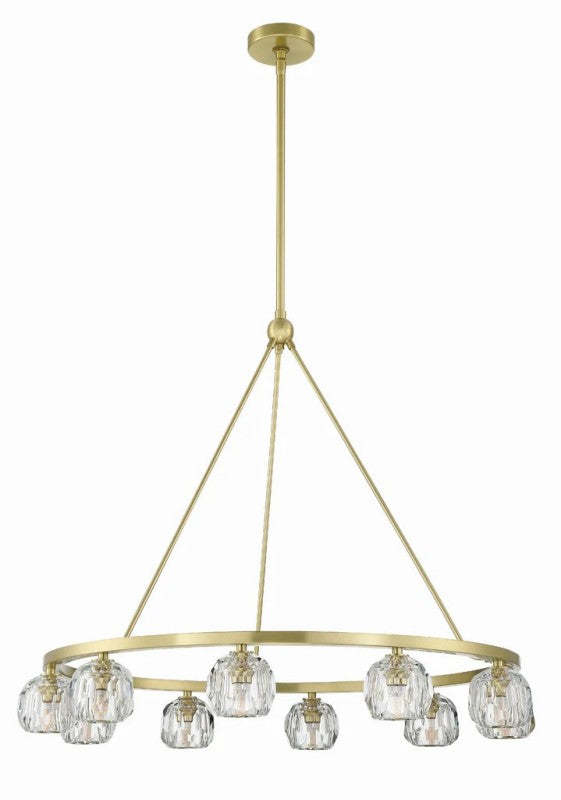 Agron 12 Light Crystal Chandelier