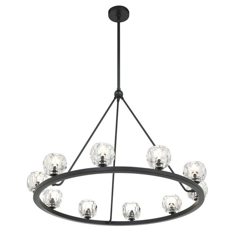 Agron 12 Light Crystal Chandelier