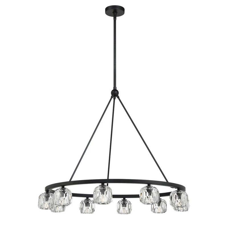 Agron 12 Light Crystal Chandelier