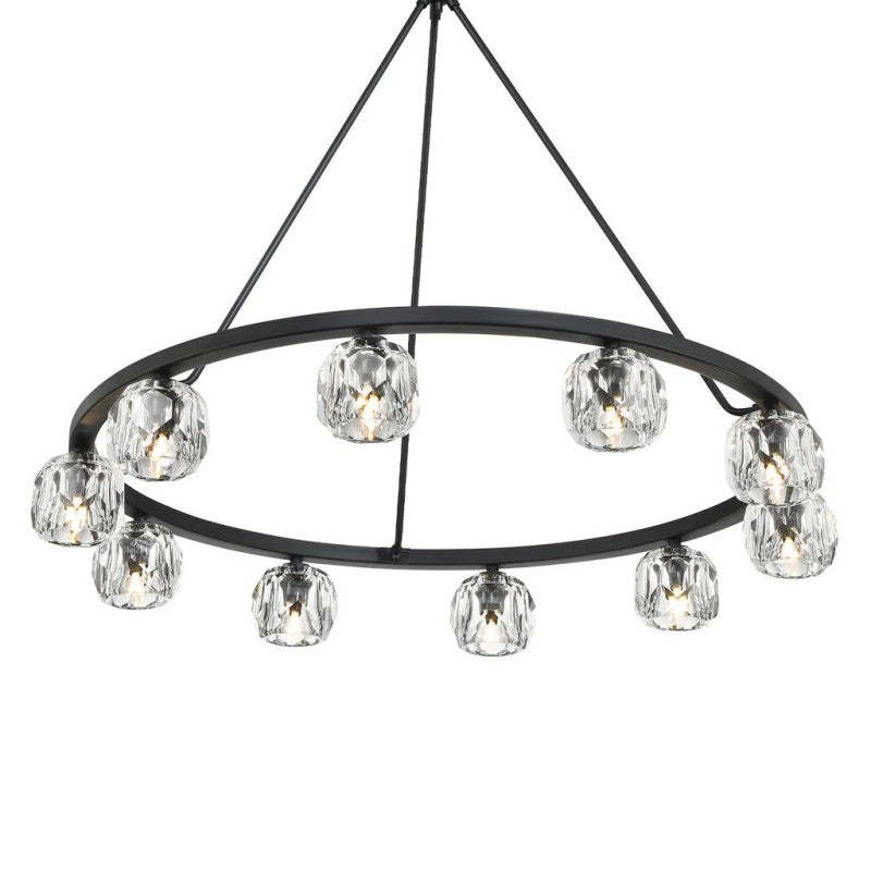 Agron 12 Light Crystal Chandelier