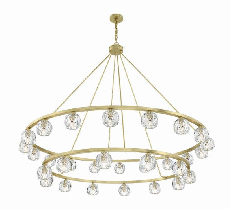 Agron 30 Light Crystal Chandelier