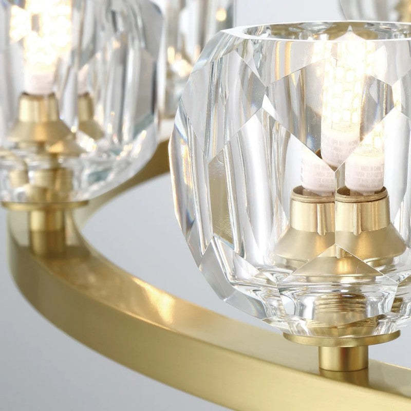 Agron 30 Light Crystal Chandelier